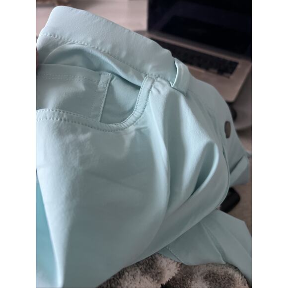 REDVANLY Kent Pull On Pant/Trouser Sz L Men Performance Golf Canal Blue NWT - Picture 5 of 5